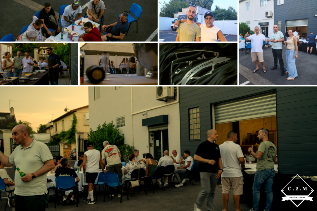 Soirée C2M Cuisine 30 ans avec les équipes, clients et partenaires